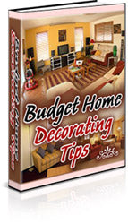 eBook: Budget Home  Decorating Tips